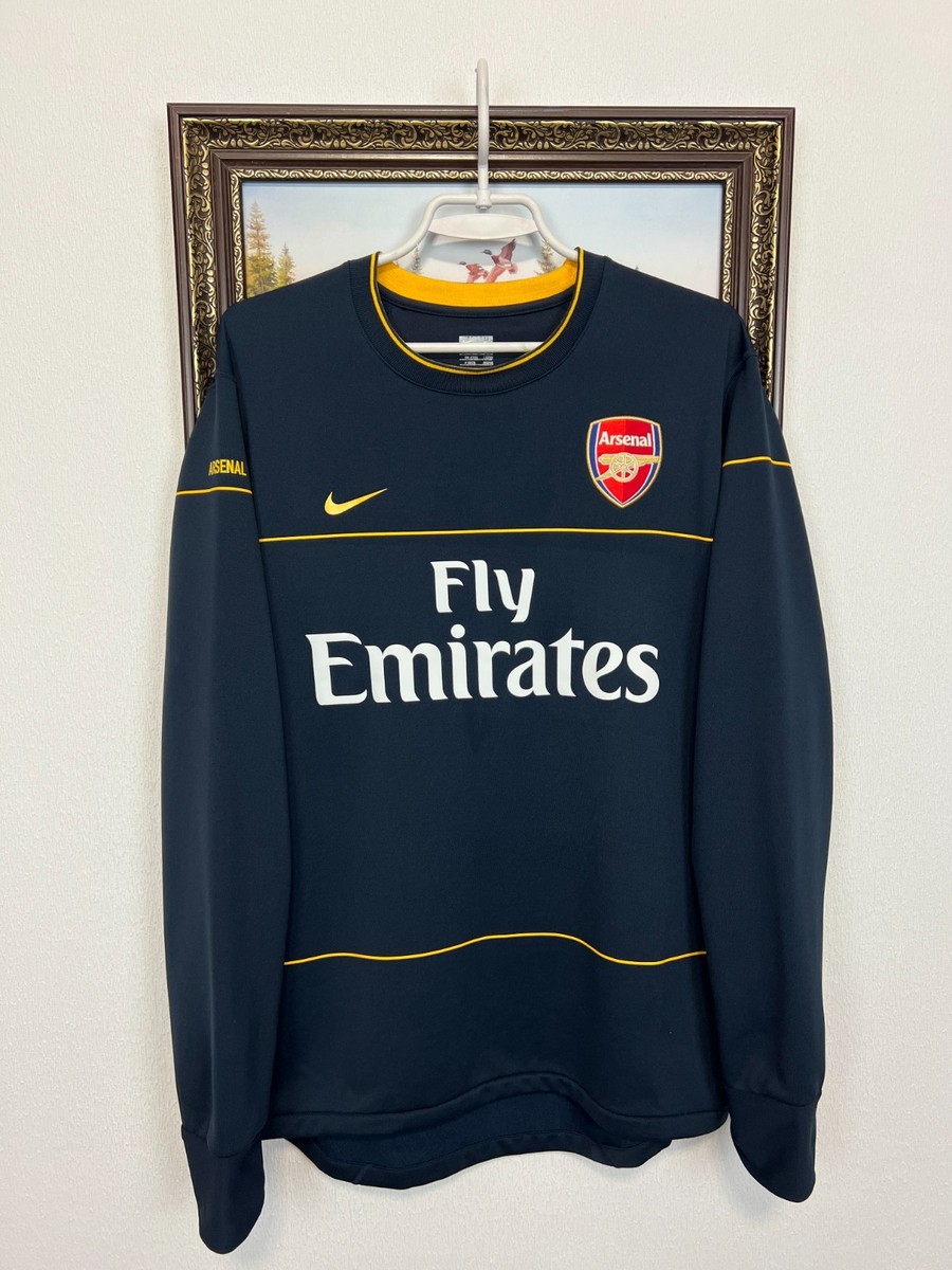 NIKE Arsenal ナイキ アーセナルFC サッカー タンクトップ ①/L Vintage Nike Arsenal Football Sweatshirt Soccer Blue Track Top
