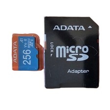 ADATA 256GB MicroSDXC w/Adapter UHS-I Class 10 Memory Card Full HD Speed 100mb