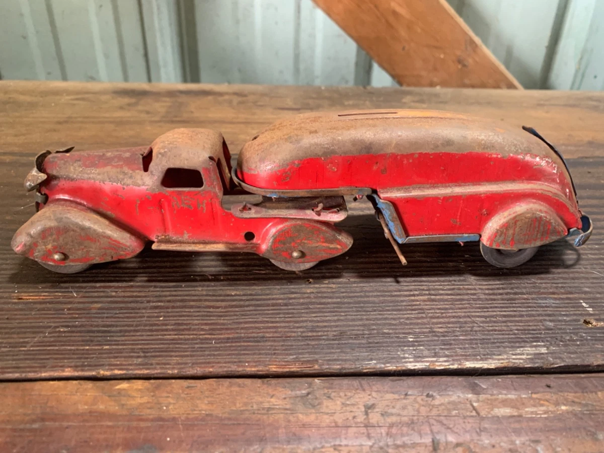 Pressed Steel Truck 1940 Year of Manufacture Vintage Manufacture