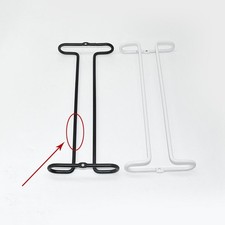 Space-saving Wall-mounted Glasses Rack Cup Compartments Wine Holder Hanger