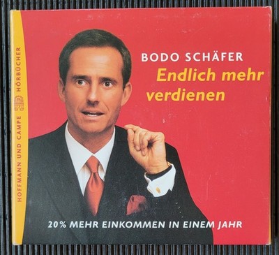 Bodo Schäfer - Endlich mehr verdienen, 4 CDs mit 2 Booklets