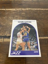 Mark Eaton 1989-90 Hoops Utah Jazz #155