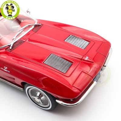 1/18 Chevrolet Corvette Sting Ray Convertible Norev 189056 Red