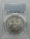 1885-O Silver Morgan Dollar MS 63 PCGS Certified
