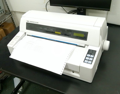 OKI Microline 8480FB 24-pin Flatbed Dot Matrix Printer D21230A