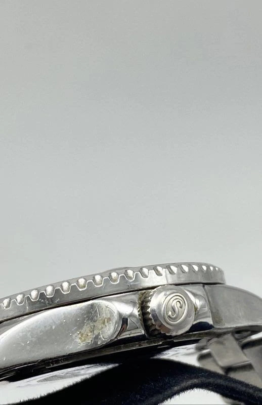 Reloj Pulsera Hombre Stuhrling 42mm 100m WR Krysterna Fecha Original 128g Foto 4 de 4