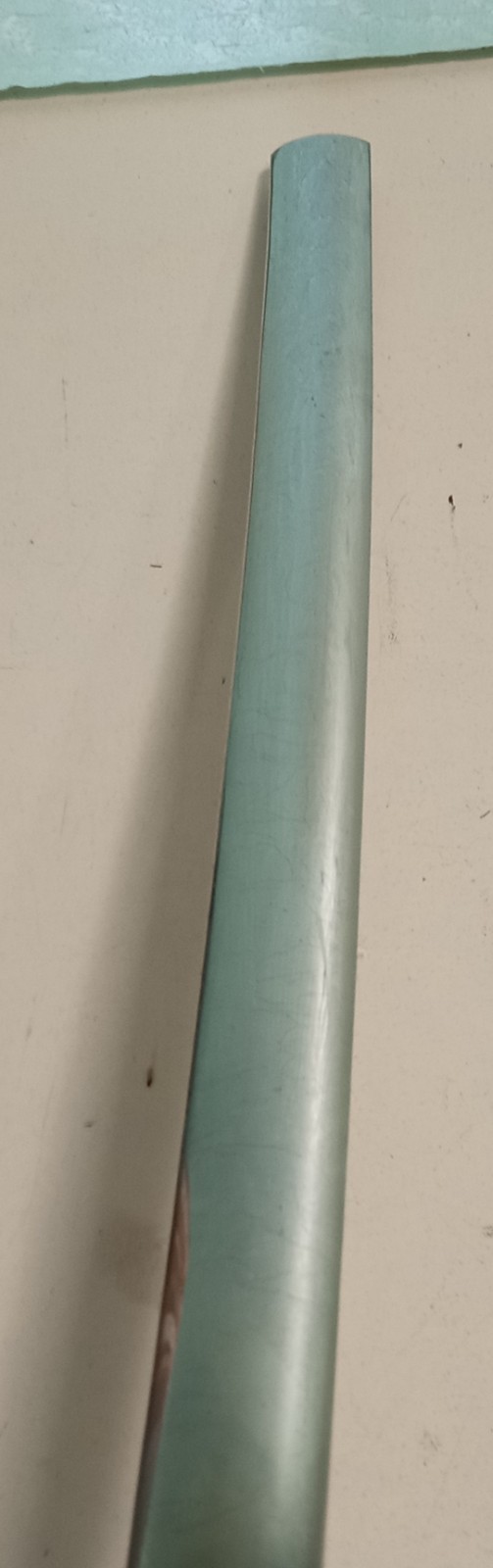 Maserati Mistral Rear Trunk Deck Lid Window Glass Trim Moldings_61914_61915
