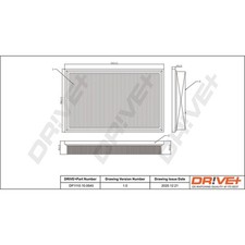 ORIGINAL® Dr!ve+ Luftfilter für Opel VECTRA B VECTRA B Caravan VECTRA B CC