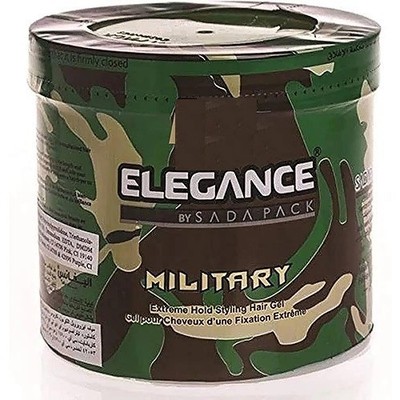 Elegance Plus Hair Styling Gel Strong Hold High Shine for All Hair Types 500ml 
