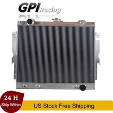 3 Rows Aluminum Radiator For 1976-1979 Chrysler Valiant Dodge Dart V8 Engine At