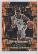 2021-22 Panini Select Concourse Orange Flash Prizm Chris Duarte #41 00jz