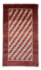 3'2" x 5'1" Vintage Hand Knotted Area Rug Traditional Oriental Wool Carpet