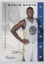 2012-13 Prestige Rookie Bonus Shots Black 4/10 Festus Ezeli #229 0f6