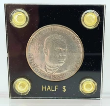 Silver Coin 1946 Booker T. Washington Commemorative Half Dollar Ungraded (90%)