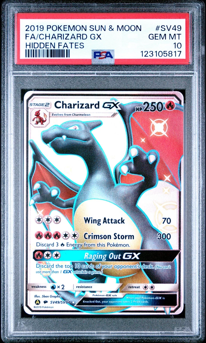 Preços baixos em Charizard GX SV49/SV94 Hidden Fates: Shiny Vault
