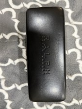 Ralph Lauren Black Hard Clam Shell Eyeglasses Sunglasses Case Only Vintage