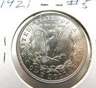 1921  MORGAN Silver Dollar   Nice  Detail   Very Nice  (#5) — photo 4