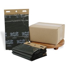 Mutt Mitt Singles Dog Waste Header Bags - 500 perfect for 1 Station Single-Ply