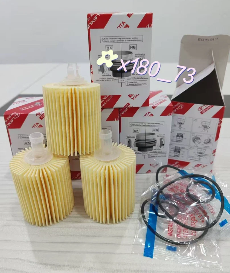 TOYOTA OEM 05-20 4Runner Engine Oil Filter 04152YZZA5 CASE OF (10) - Imagem 4 de 4