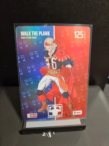 2025 Bo Jackson Battle Arena Walk The Plank Logo Man Brawl Foil Doug Plank SP