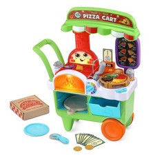 LeapFrog Build-a-Slice Pizza Cart Frustration Free Packaging Multicolor