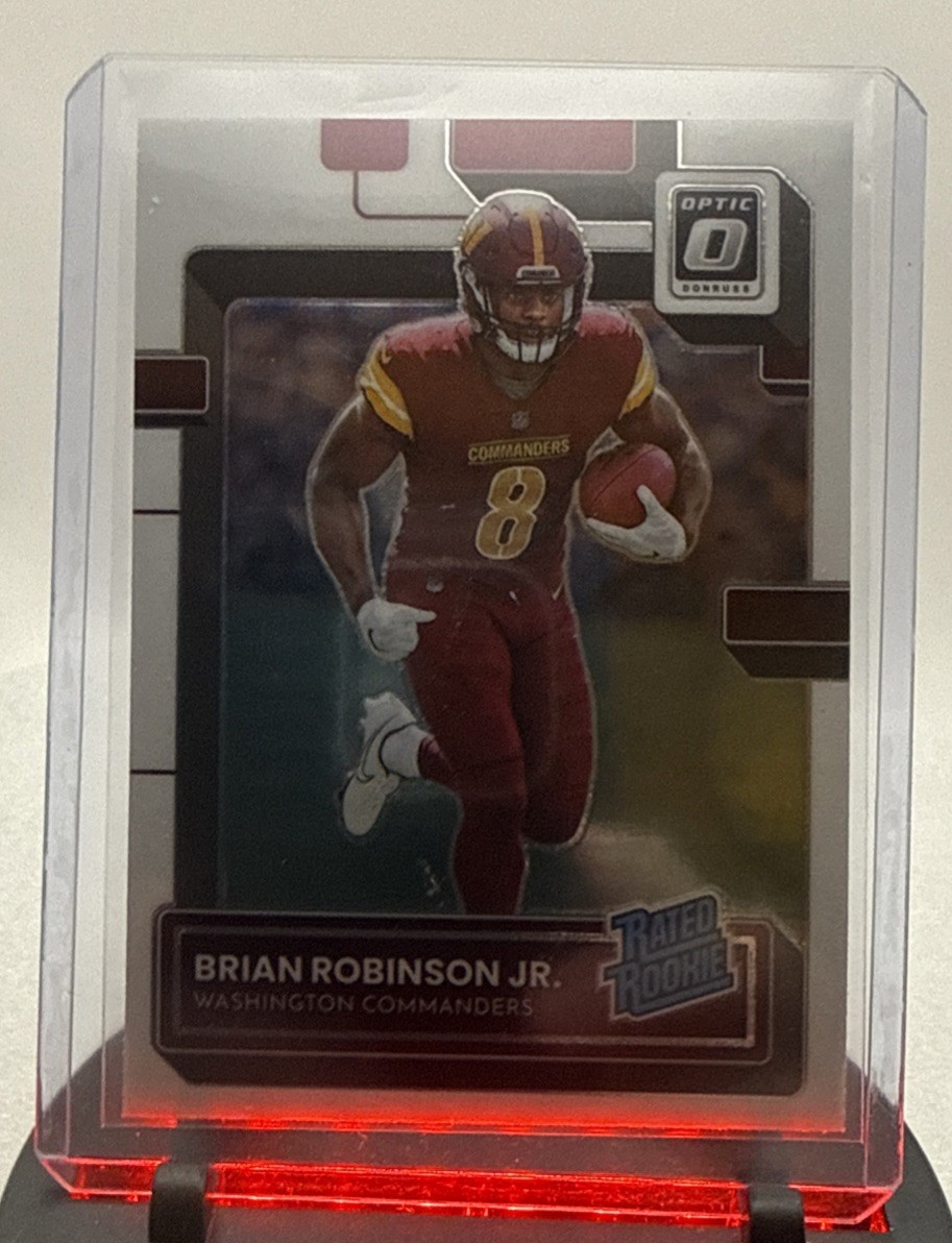 2022 Donruss Optic #227 Brian Robinson Jr. RC Rookie Washington Commanders