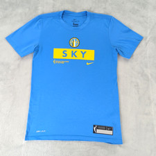 Chicago Sky T Shirt Nike Dri-Fit WNBA Light Blue Short Sleeve Men XS