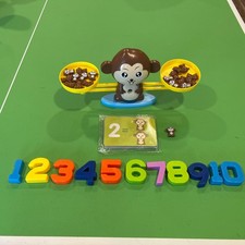 STEM Math Toy Educational Balance Game and Counting Monkey Set