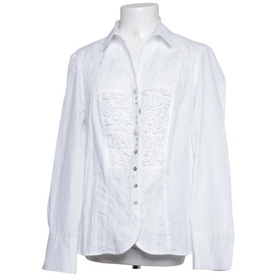 Just White, Hemd, Größe: 44, Weiß, Baumwolle/Polyester, Sonstiges, Damen #JE5