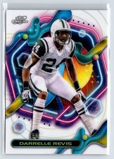 2023 Topps Composite Cosmic Chrome Darrelle Revis White Hole Refractor Jets