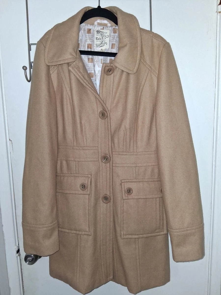 Anthropologie Pea Coat Brown Coats, Jackets & Vests for Women for  display picture 1
