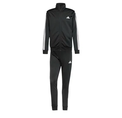 Adidas Herren Trainingsanzug Schwarz Größe S Neu mit Etikett - Bild 1 von 4