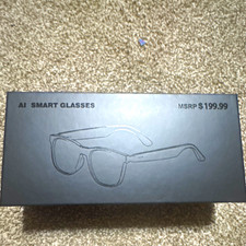 AI Smart Glasses Bluetooth Smart Sunglasses with USB Type-C Charging