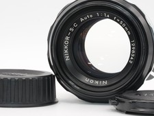 Mint Nikon NIKKOR-S.C Auto 50mm f/1.4 Non-Ai MF Standard Prime Lens From Japan