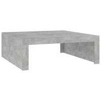 Tinkaro Couchtisch Betongrau 100X100X35 Cm Spanplatte