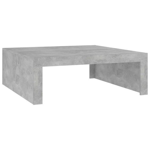 Tinkaro Couchtisch Betongrau 100X100X35 Cm Spanplatte-image