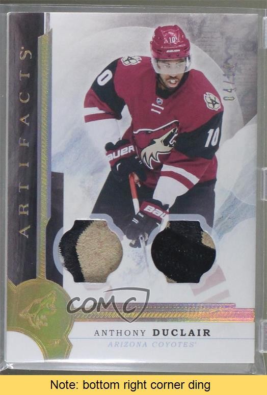 2016 Upper Deck Artifacts Gold Spectrum Materials 4/10 Anthony Duclair READ 2u9