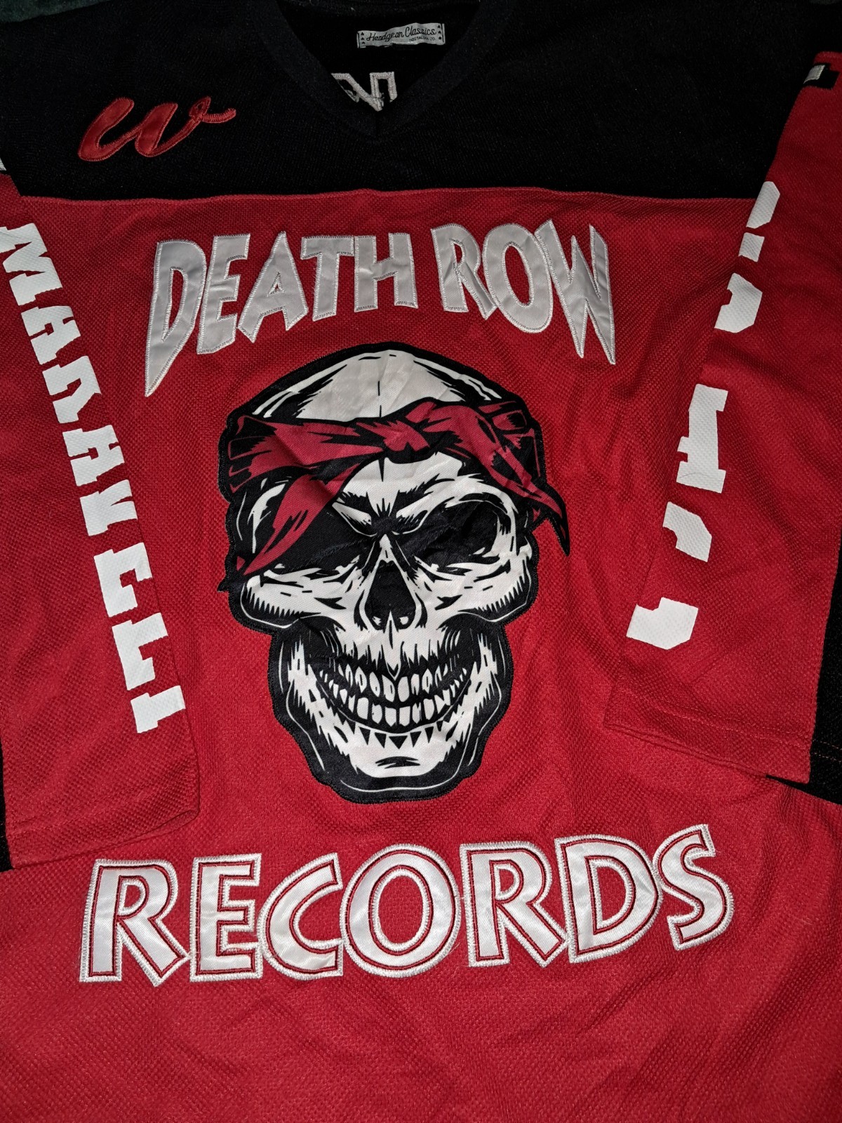 FILA Headgear Classics Death Row Records 2pac Shakur maglia hockey uomo 2XL