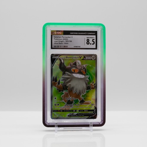 Galarian Perrserker V graded CGC 8.5 for sale on eBay