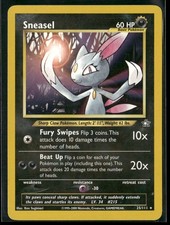 Sneasel 25/111 Rare Neo Genesis Pokemon Heavily Played on eBay
