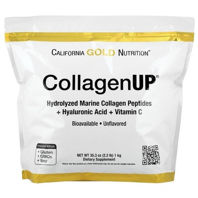 California Gold Nutrition, CollagenUP, hydrolysierte marine Kollagenpeptide 1kg