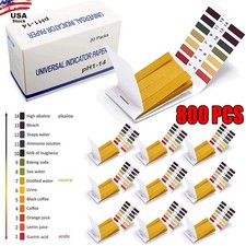 10pcs pH.1-14 Test Paper Extensive Test Paper Litmus Test Paper for Saliva Urine