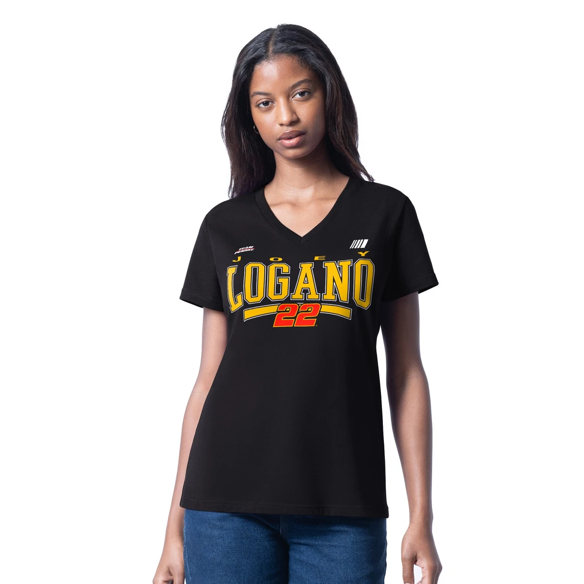 T-shirt de course à manches courtes Nascar Chase Joey Logano 20 taille