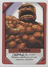 2001 Marvel ReCharge: Inaugural Edition Thing #9 1md