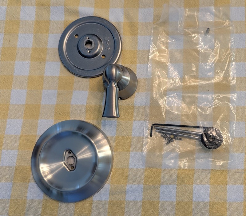 NEW Moen UT4511BN Wynford 1-Handle M-CORE Transfer Valve Trim Kit Brushed Nickel