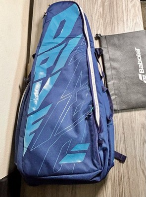 Babolat Pure Drive Tennis Racket Backpack Two Tone Blue w/ Removable Shoe Bag