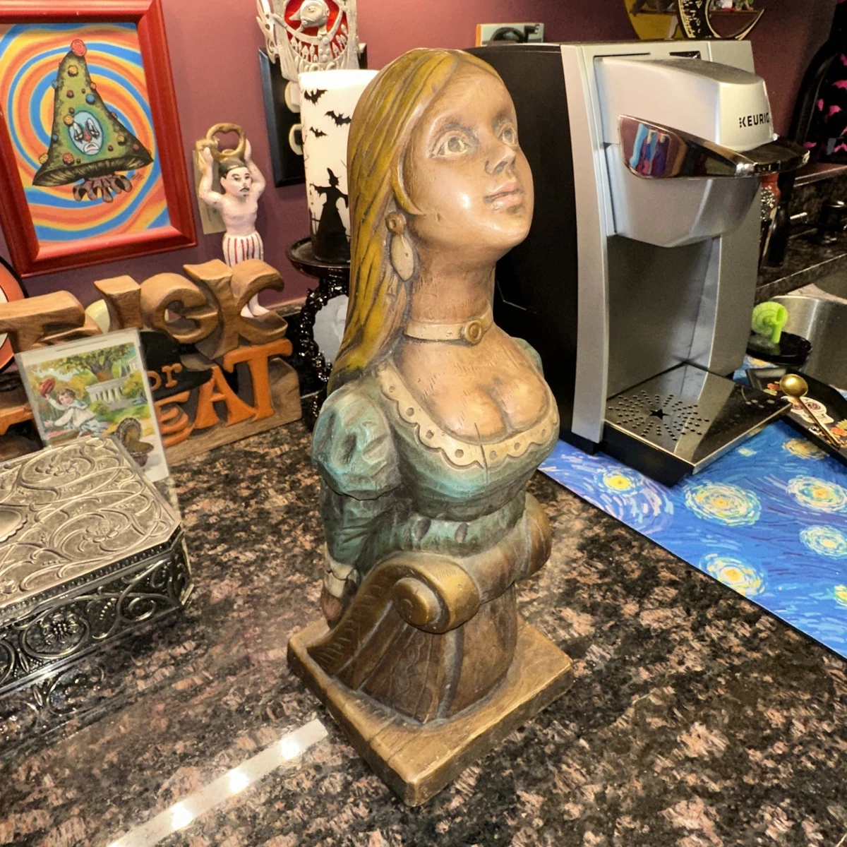 Ship's Figurehead Antique Maritime Folk Art | eBay