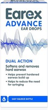 Earex Advance - removes hard ear wax- prevent wax build up - easy 12 ml 