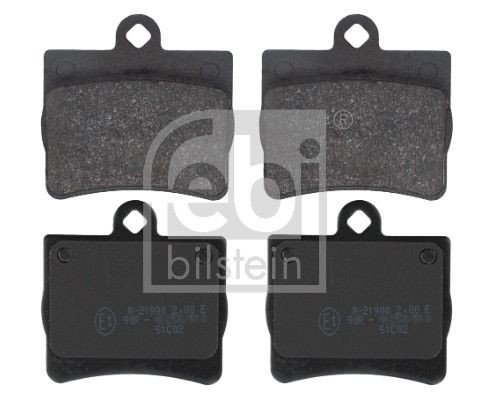 Febi Bilstein Bremsbelagsatz, Scheibenbremse 16152 FüR MERCEDES-BENZ-image