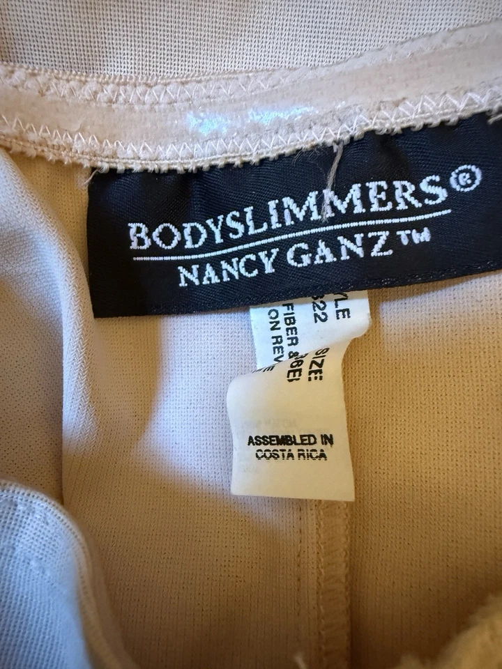 Женское кремовое платье Body Slimmers от Nancy Ganz стиль Shapewear размер 36B - Изображение 3 из 4